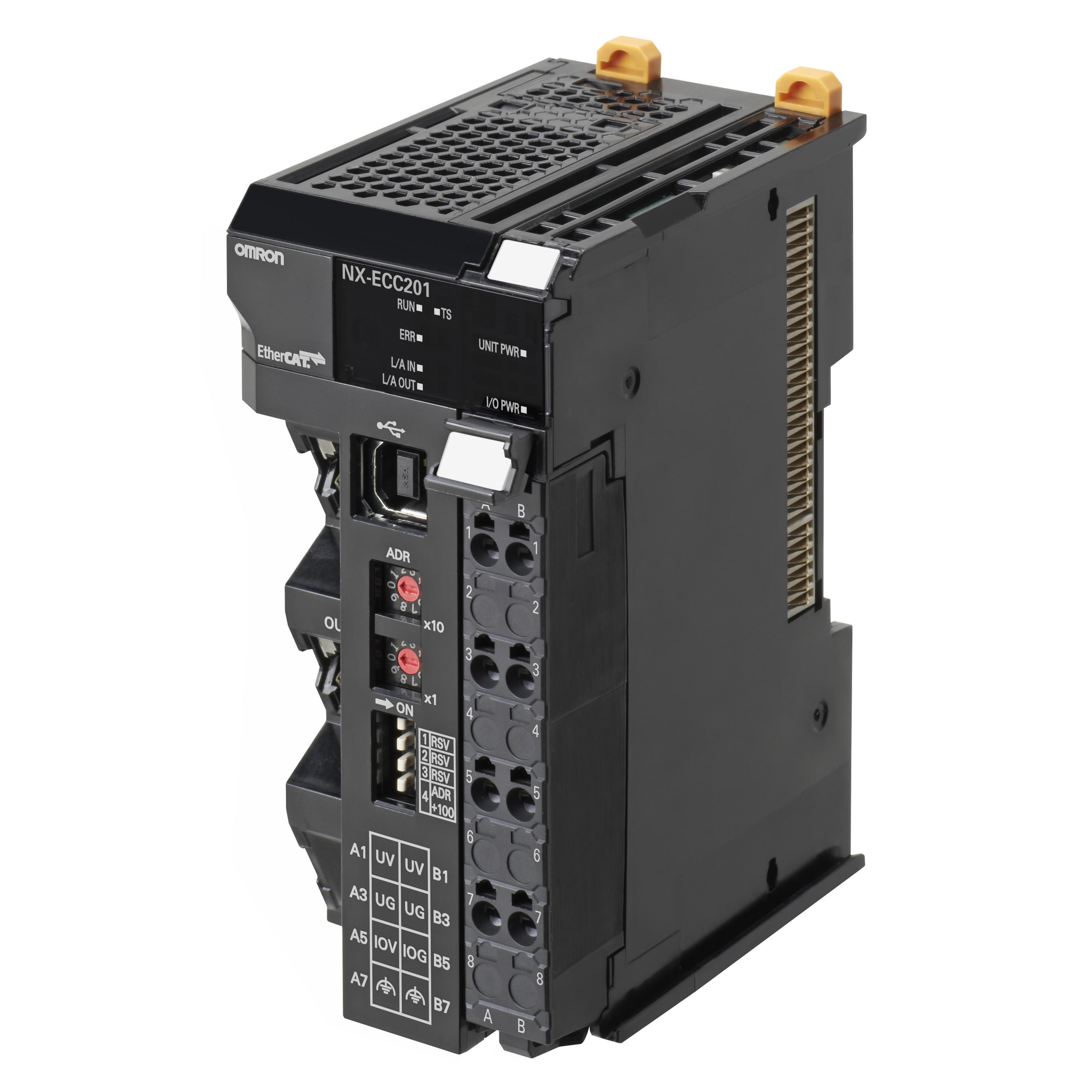 OMRON - OMRNXECC201 PLC- NX. ETHERCAT COUPLER 2 PORTE
