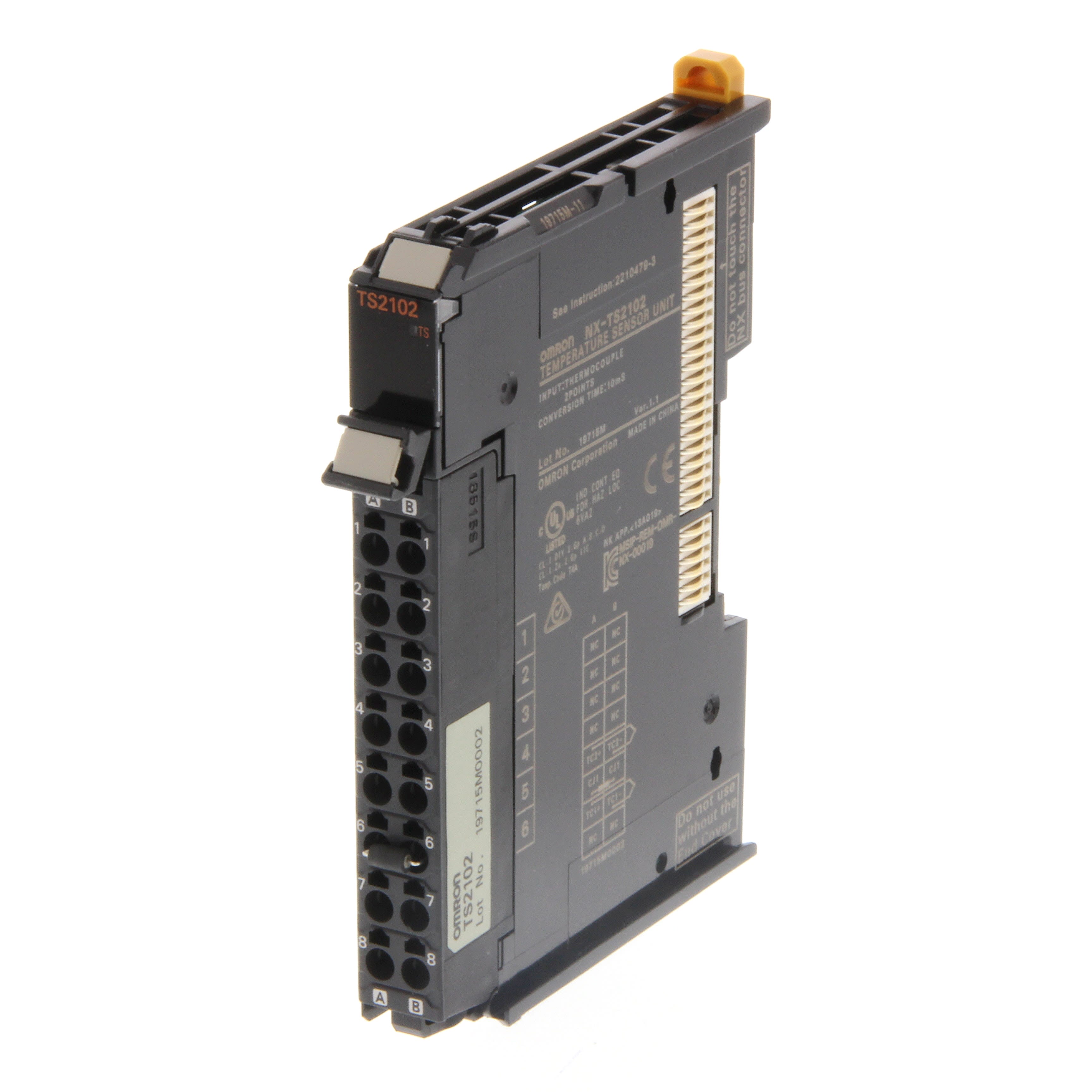 OMRON - OMRNXTS2102 plc- NX. 2AI termocoppie. ris 0.01°C
