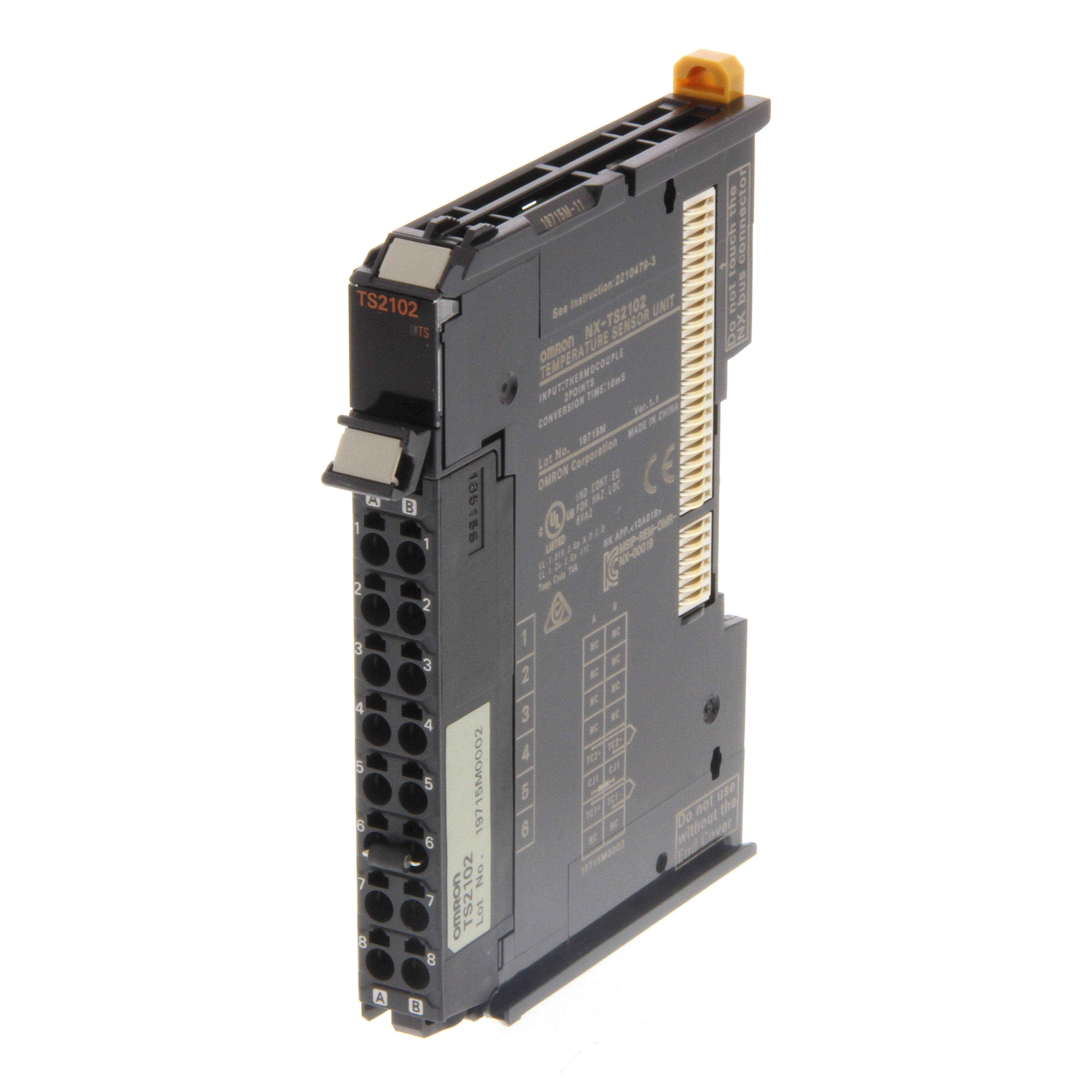 OMRON - OMRNXTS2102 PLC- NX. 2AI TERMOCOPPIE. RIS 0.01 C