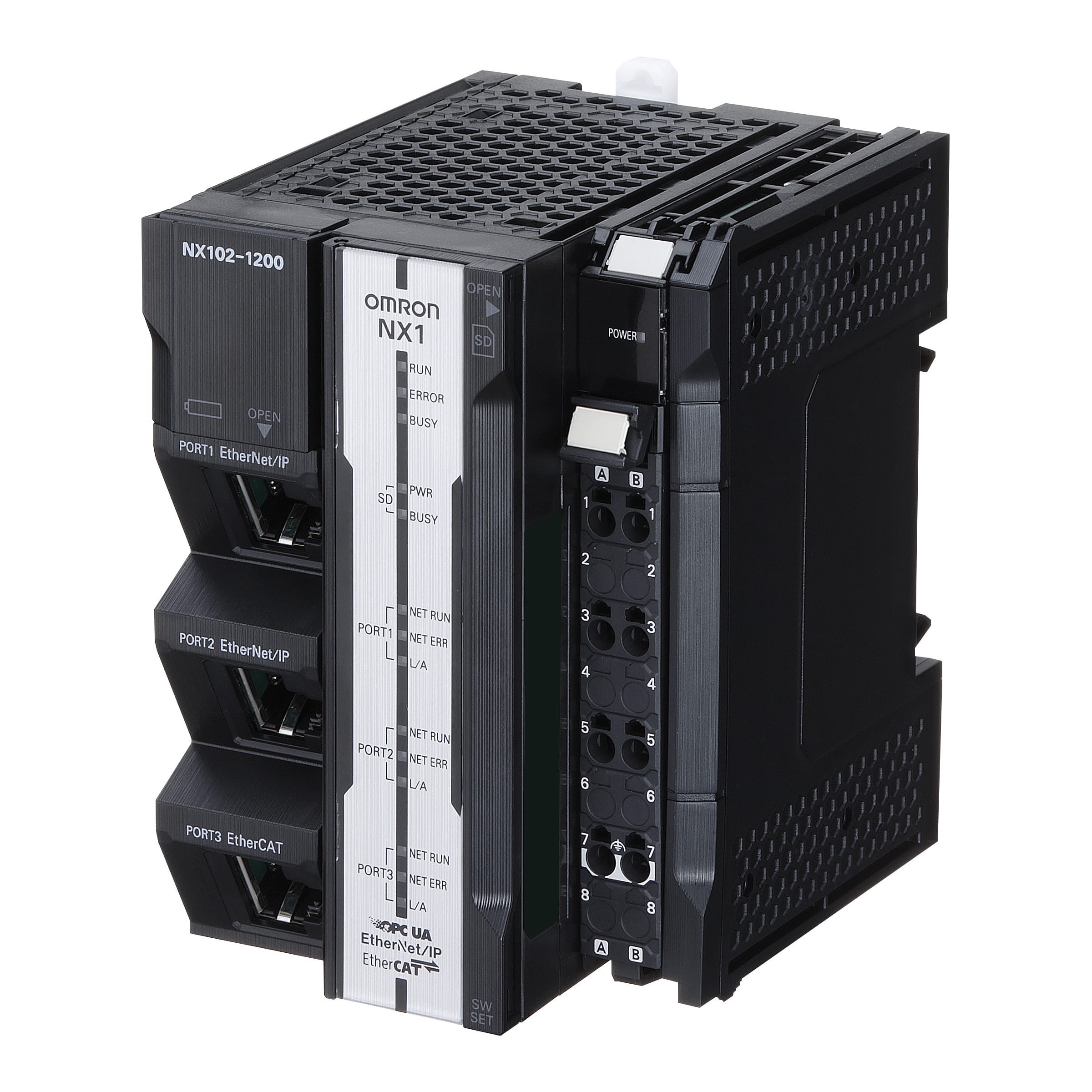 OMRON - OMRNX1029020 Controllore NX1, 0 assi, OPC UA, Database