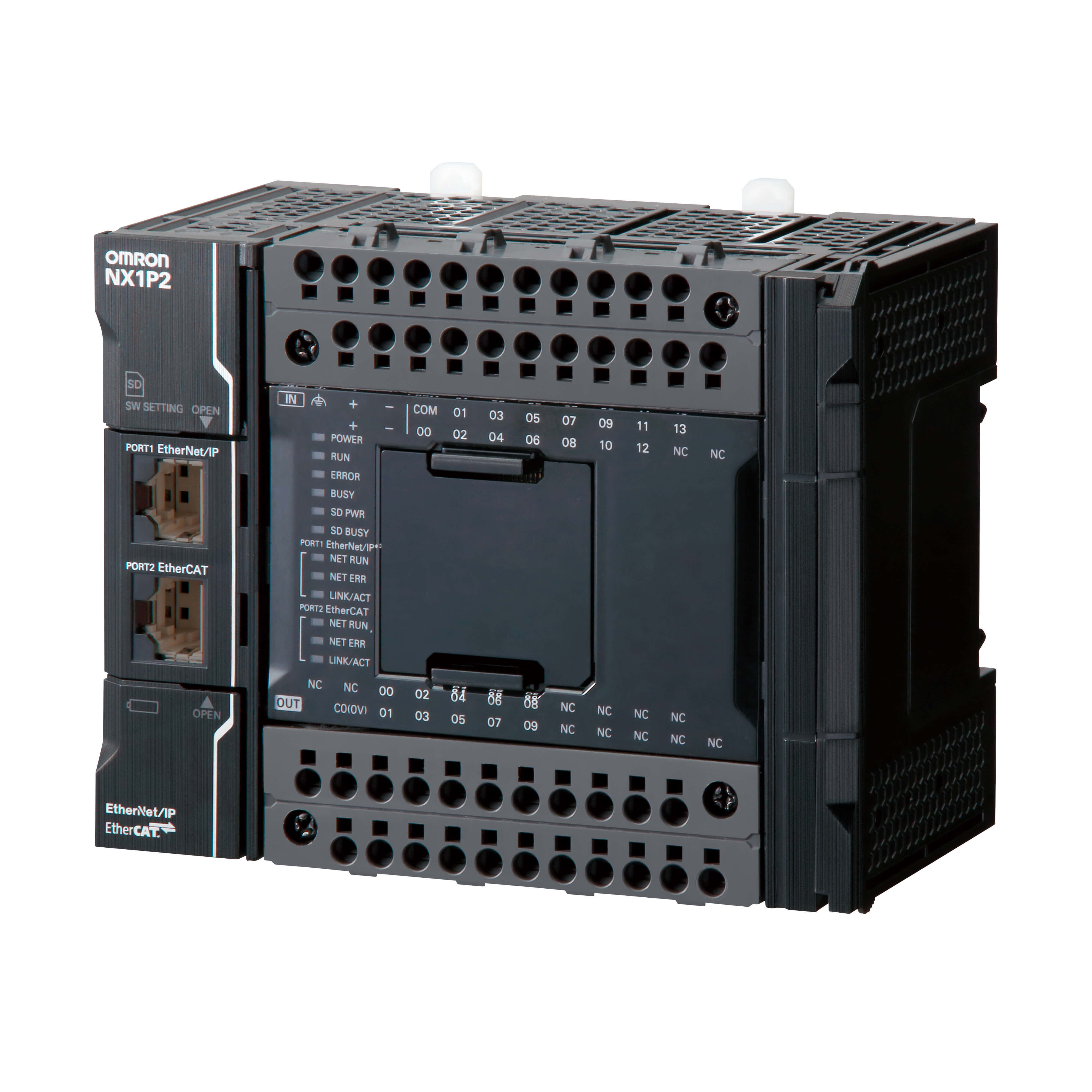 OMRON - OMRNX1P29B24DT CPU SYSMAC NX1P CON 24 I / O TRANSISTOR