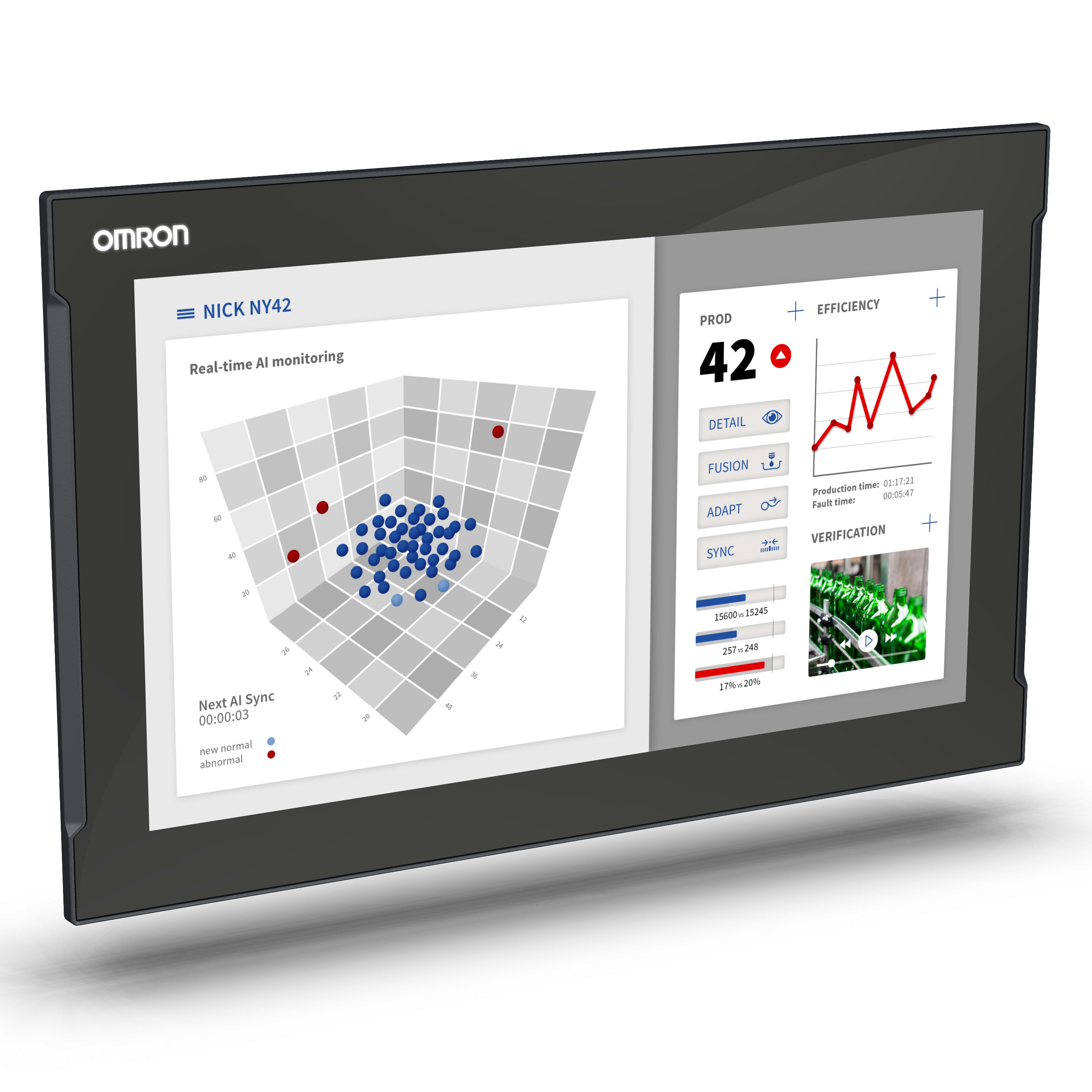 OMRON - OMRNYP2A3046-689016 PANEL PC, ATOM, 8GB RAM, 128GB SSD, 19