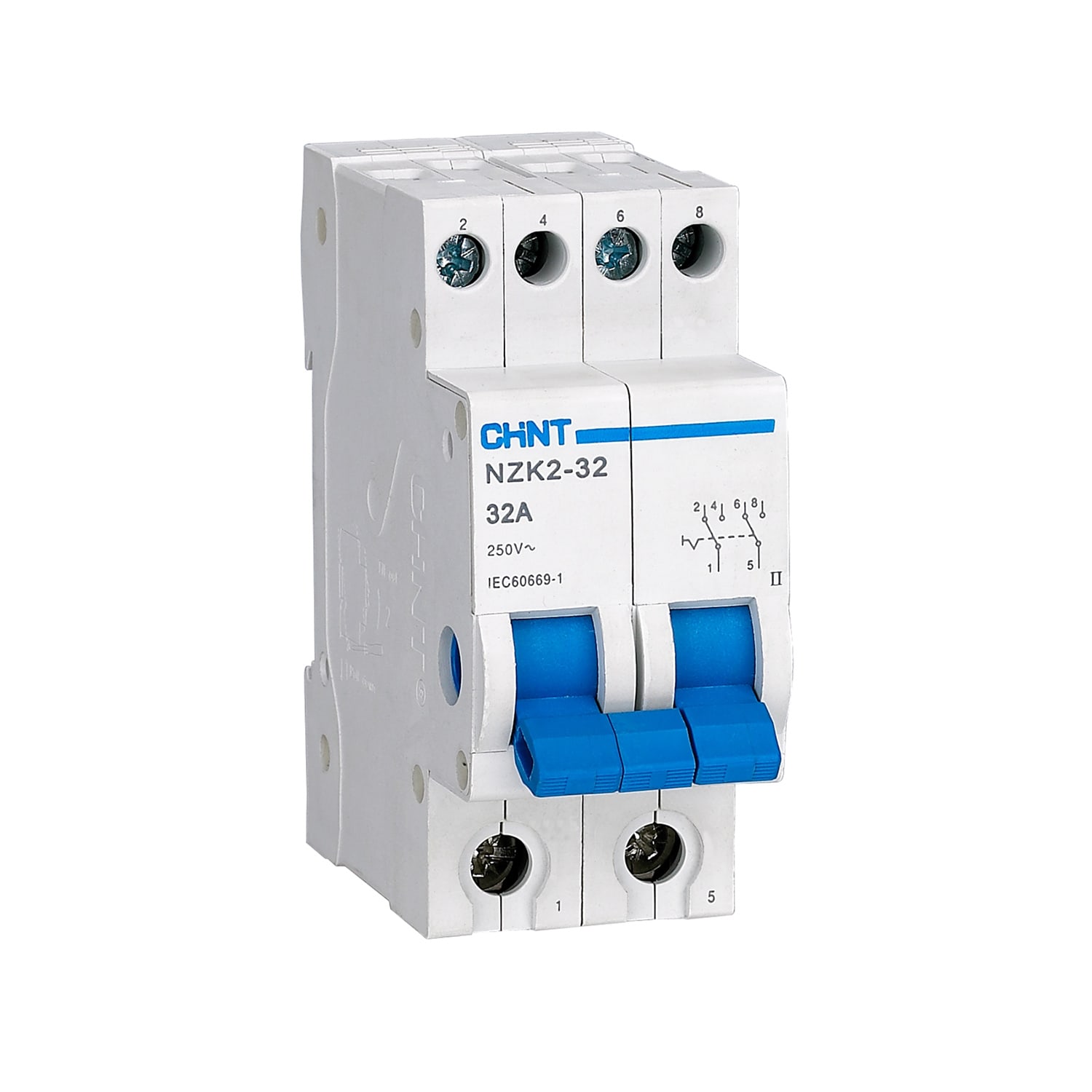 CHINT ITALIA INVESTM - CHT643003 NZK2-32/2 COMMUTATORE BIPOLARE 1-2