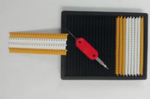 CABUR SRL - CBRCAB1173W NUMERAZ. MANUALE 4X2,6MM BIANCO TEXT 3