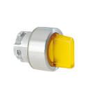 LOVATO - LOV8LM2TSL1305 SELETTORE METAL. LUM.GIALLO 2-0-1