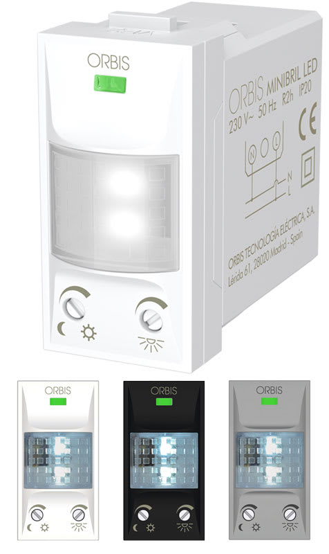 ORBIS - ORBOB137312 MINIBRIL LED LAM.EMERG+SEGNAP.INC.B/N/A