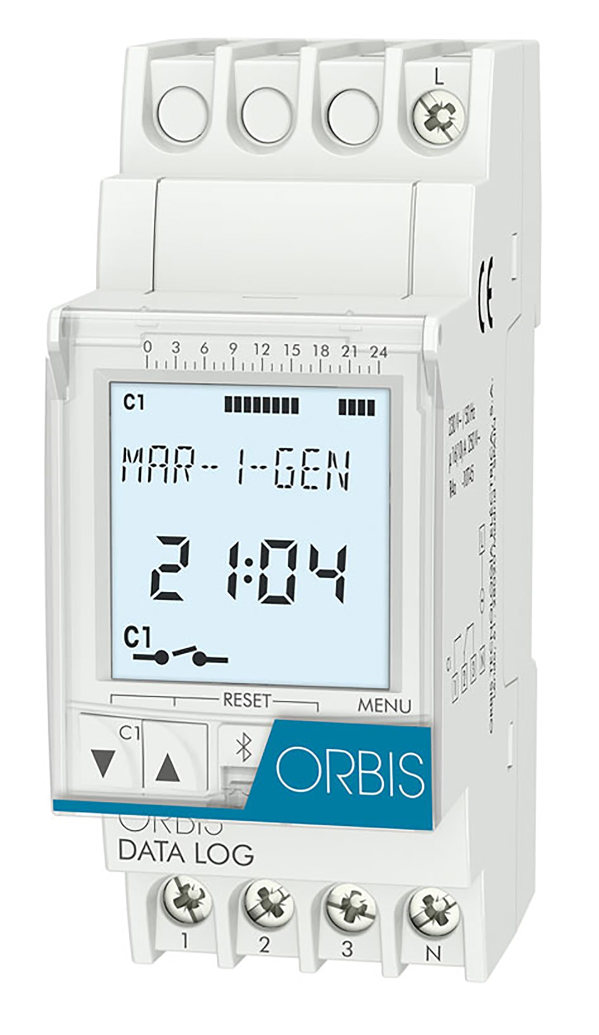 ORBIS - ORBOB174072 DATA LOG 12V AC/DC OROLOGIO 2M