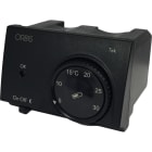 ORBIS - ORBOB322610 TEK ANTRACITE TERMOSTATO