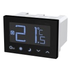 ORBIS - ORBOB326610 DAMI NERO Termostato digitale da incasso, modalità estate/inverno, alim. 230V
