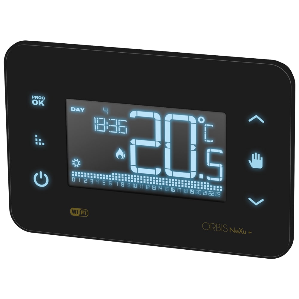 ORBIS - ORBOB327510 NEXU+ IN NERO WIFI TY INCASSO 230V CRON.