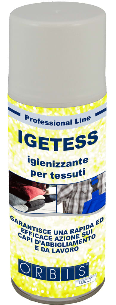 ORBIS - ORBOB576243 IGETESS 400 ml, Igienizzante per tessuti, garantisce una rapida ed efficace azione sui capi d'abbigliamento e da lavoro