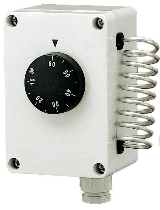 ORBIS - ORBOB581130 TS 9501 Termostato scatolato, dispositivo interno: termoregolatore a capillare, campo regolazione 5 - 60 °C, IP40
