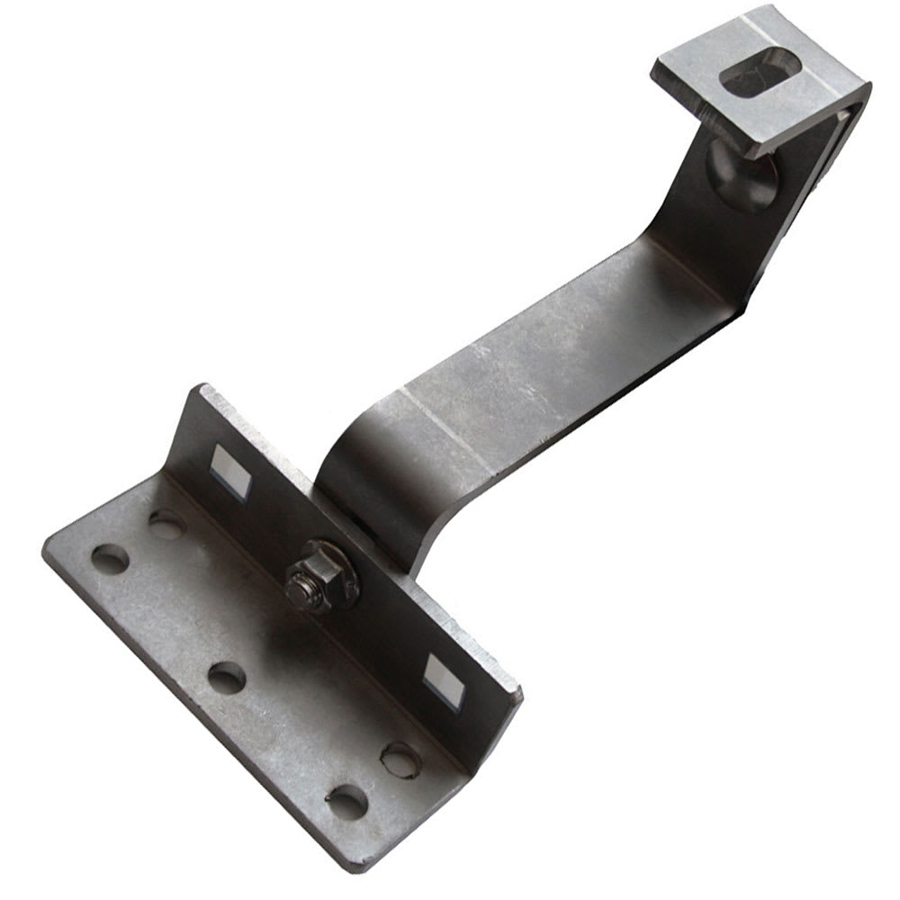 ORBIS - ORBOB620223 SRUR-X Staffa regolabile con piastra in ACCIAIO INOX AISI 304, 2 regolazioni, spessore 5mm