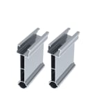 ORBIS - ORBOB620409 KITSB2F KIT Staffe elevatrici basculanti in alluminio seconda fila 5°, vela 2 pannelli in ORIZZONTALE