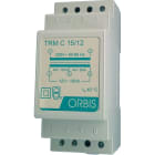 ORBIS - ORBOB86C1512 TRM C 15/12 Trasformatori modulari per campanelli, potenza 15 VA, 2 moduli DIN, tensione primario 230V, tensione secondario 4/8/12 VAC
