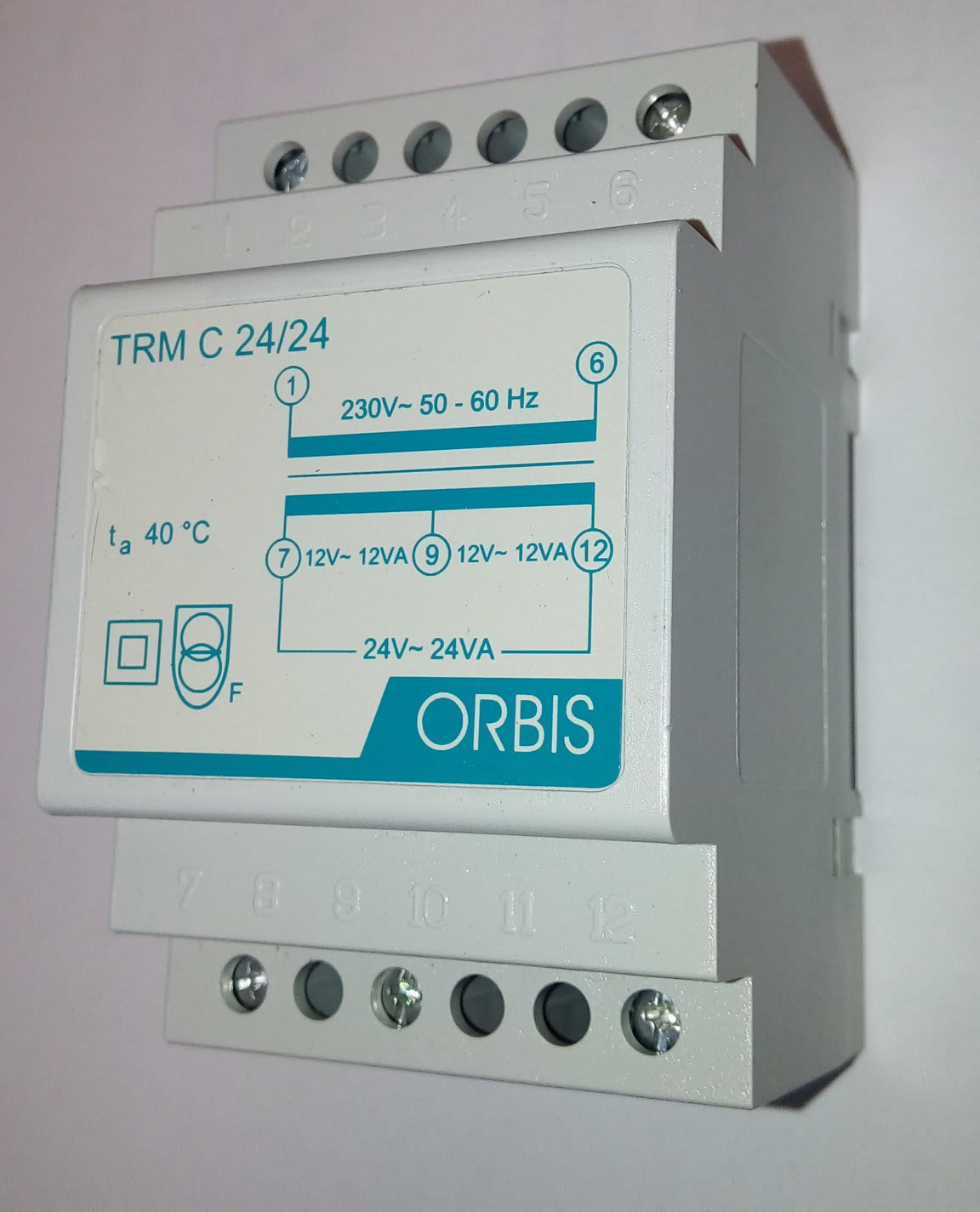 ORBIS - ORBOB86C2424 TRM C 24/24 TRASFORM.24VA 12-24V USO CO