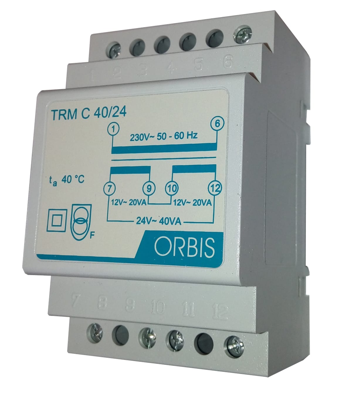 ORBIS - ORBOB86C4024 TRM C 40/24 TRASFORM.40VA 12-24V USO CO