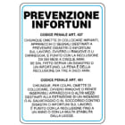 OCMEI SRL - OCM6CR1101 CART.330X470MM PREVENZ. INFORTUNI