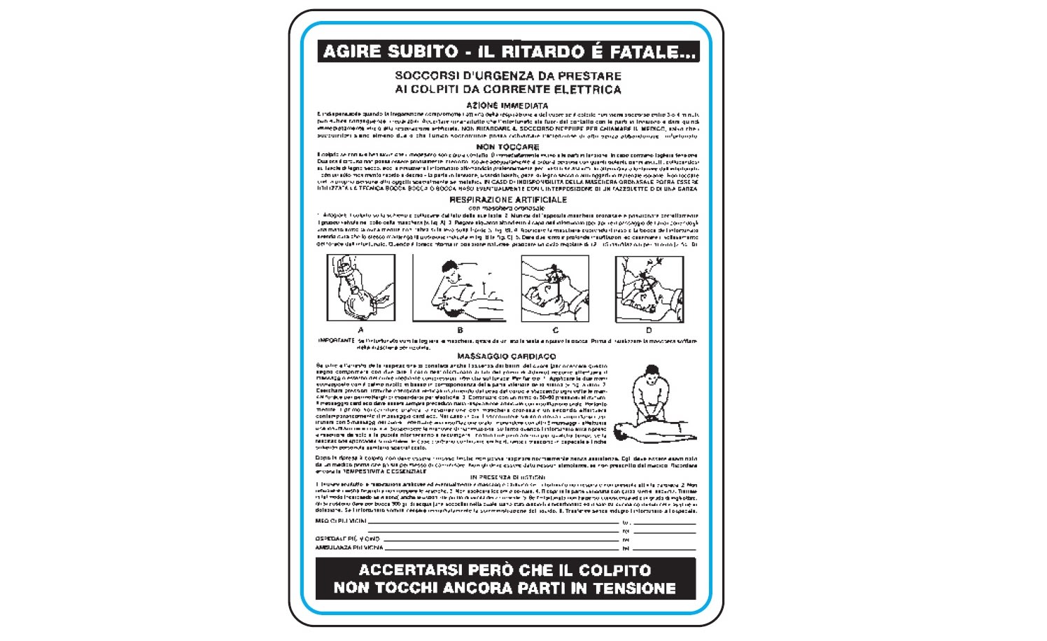 OCMEI SRL - OCM6CR1110 CART.330X470MM AGIRE SUB.SOC.URGENZ