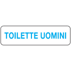 OCMEI SRL - OCM6CR2012 CART.290X80MM TOILETTE UOMINI