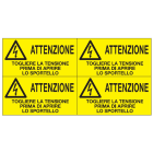 OCMEI SRL - OCM6ET2310 CF.10F ETICH. TOGL.TENS.PRIMA. 165X85(4X