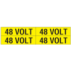 OCMEI SRL - OCM6ET2337 CF.10F ETICH. TENS. 48V 120X30 (4 X F)