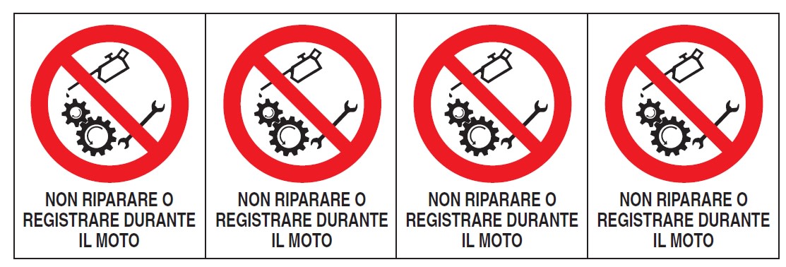 OCMEI SRL - OCM6ET2373 CF.10F ETICH. NON RIPARARE --- 62X80 (4X