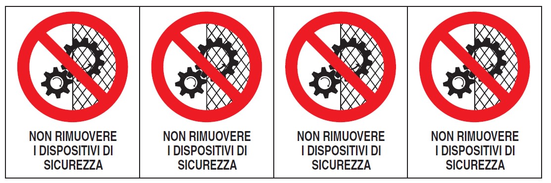 OCMEI SRL - OCM6ET2377 CF.10F ETICH. NON RIMUOVERE -- 62X80 (4X