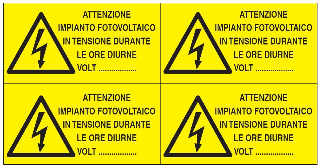 OCMEI SRL - OCM6ET2398 CF.10F ETICH. IMP.PV TENSIONE ORE DIURN