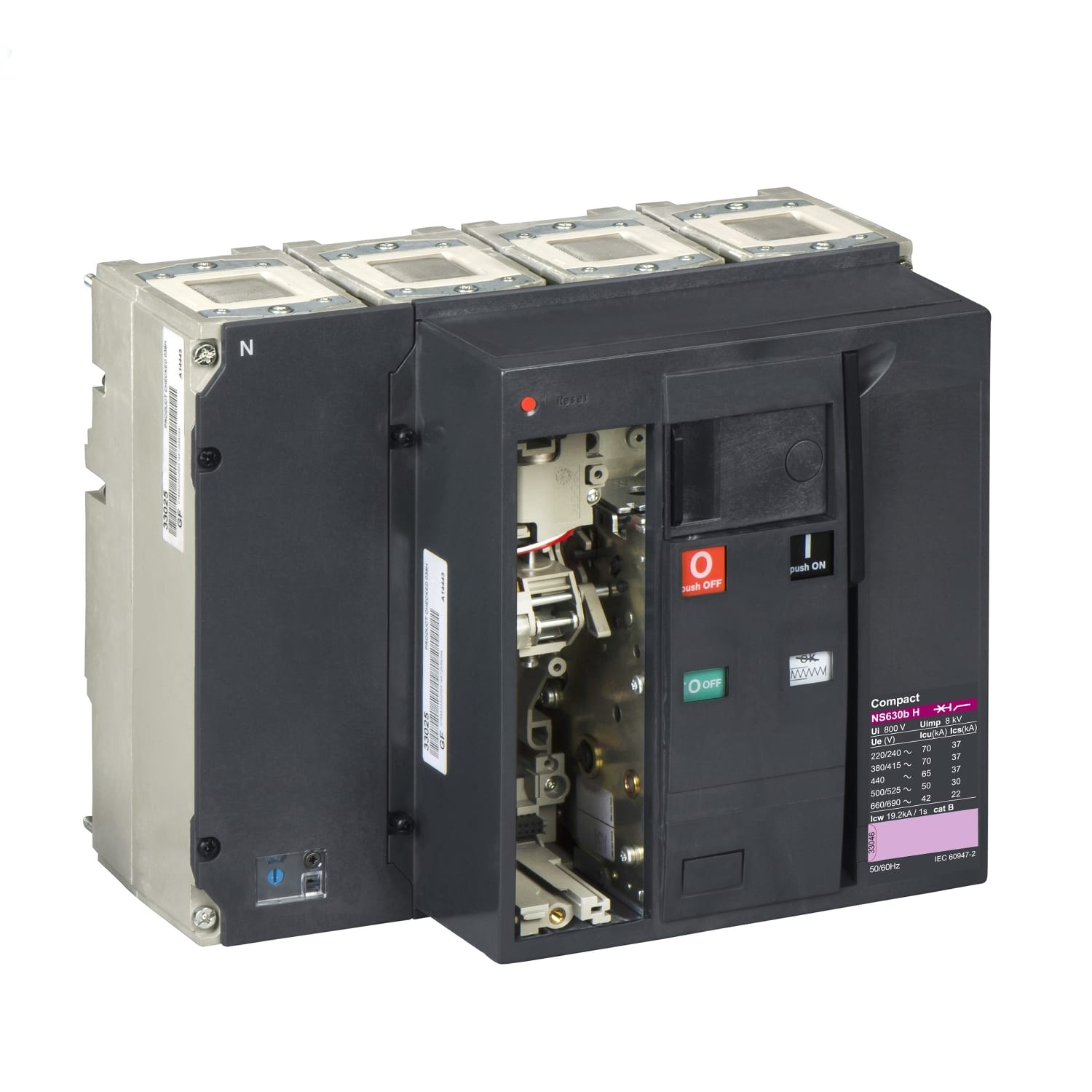 SCHNEIDER ELECTRIC - SNR33275 NS630BH TELECOM FISSO 4P SENZA MLOGIC