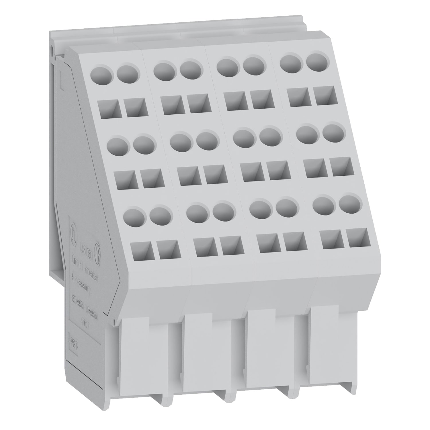 SCHNEIDER ELECTRIC - SNR47074 MORSETTIERA 3 FILI NT/NW FISSO
