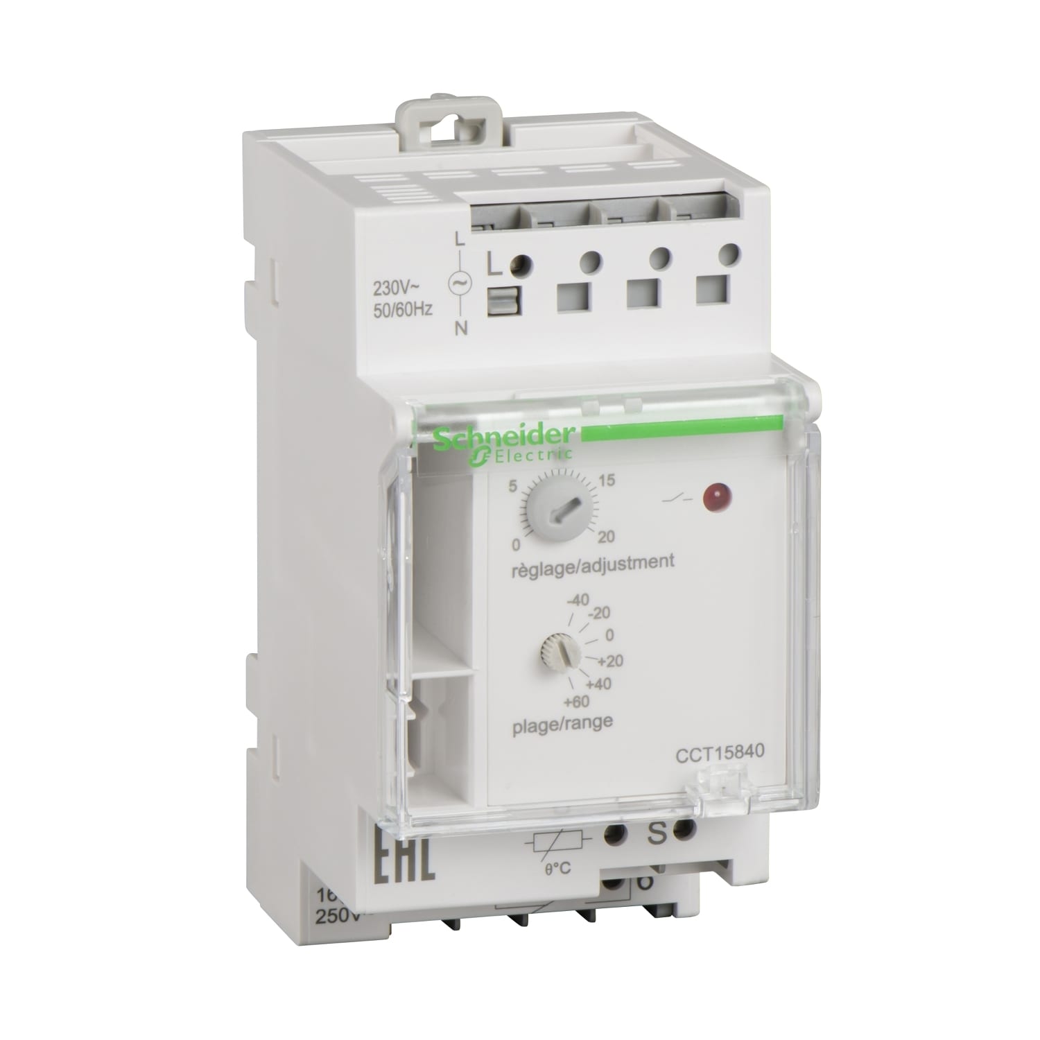 SCHNEIDER ELECTRIC - SNRCCT15840 TERMOSTATO REGOL. TH7 -40+80 °C
