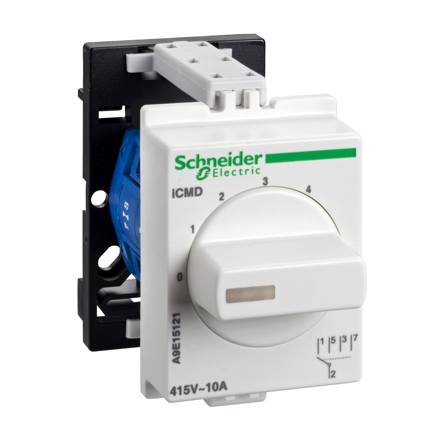 SCHNEIDER ELECTRIC - SNRA9E15121 Commutatore iCMD 10A 5 posizioni 1 circuito