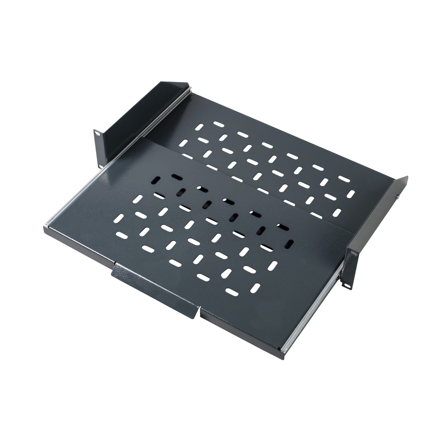 SCHNEIDER ELECTRIC - SNRNSYBT2U25P Ripiano telescopico 19" 2U su 2 montanti D250 carico max 20 Kg