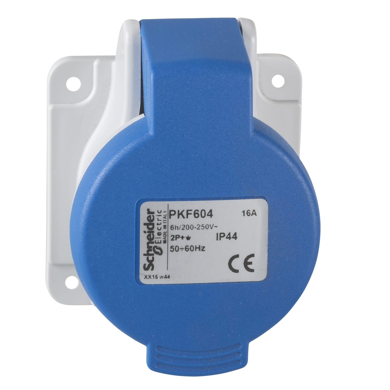SCHNEIDER ELECTRIC - SNRPKF604 Presa da incasso diritta IP44 16A 220V 2P+T