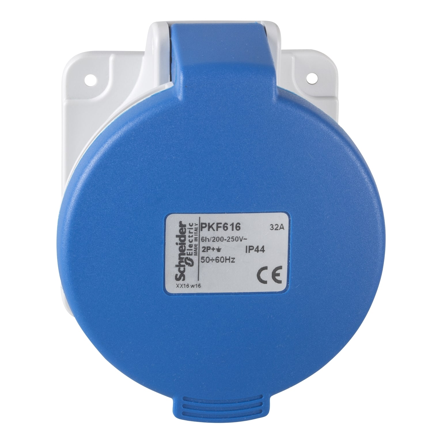 SCHNEIDER ELECTRIC - SNRPKF616 Presa da incasso diritta IP44 32A 220V 2P+T