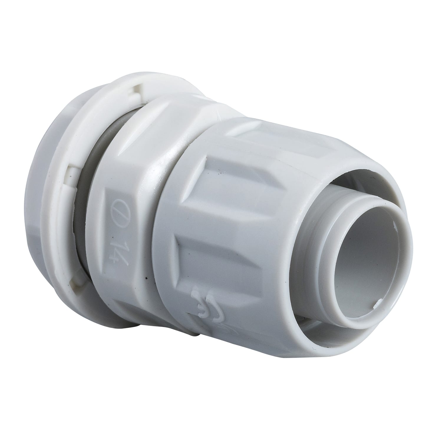 SCHNEIDER ELECTRIC - SNRSL45212 Raccordo guaina-scatola RGG14 guaina Ø Interruttore 14mm passo GAS 1/2"