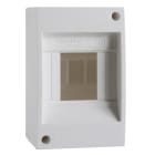 SCHNEIDER ELECTRIC - SNRSL80764 Centralino parete bianco senza porta Mini Coreos Light IP40 1 fila 4mod