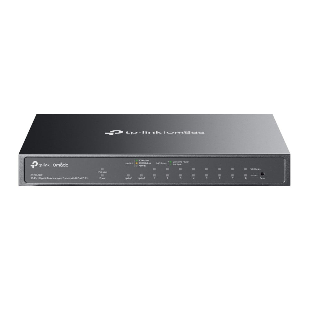 TP-LINK (OMADA) - ODDES210GMP SWITCH OMADA 8-PORT POE+
