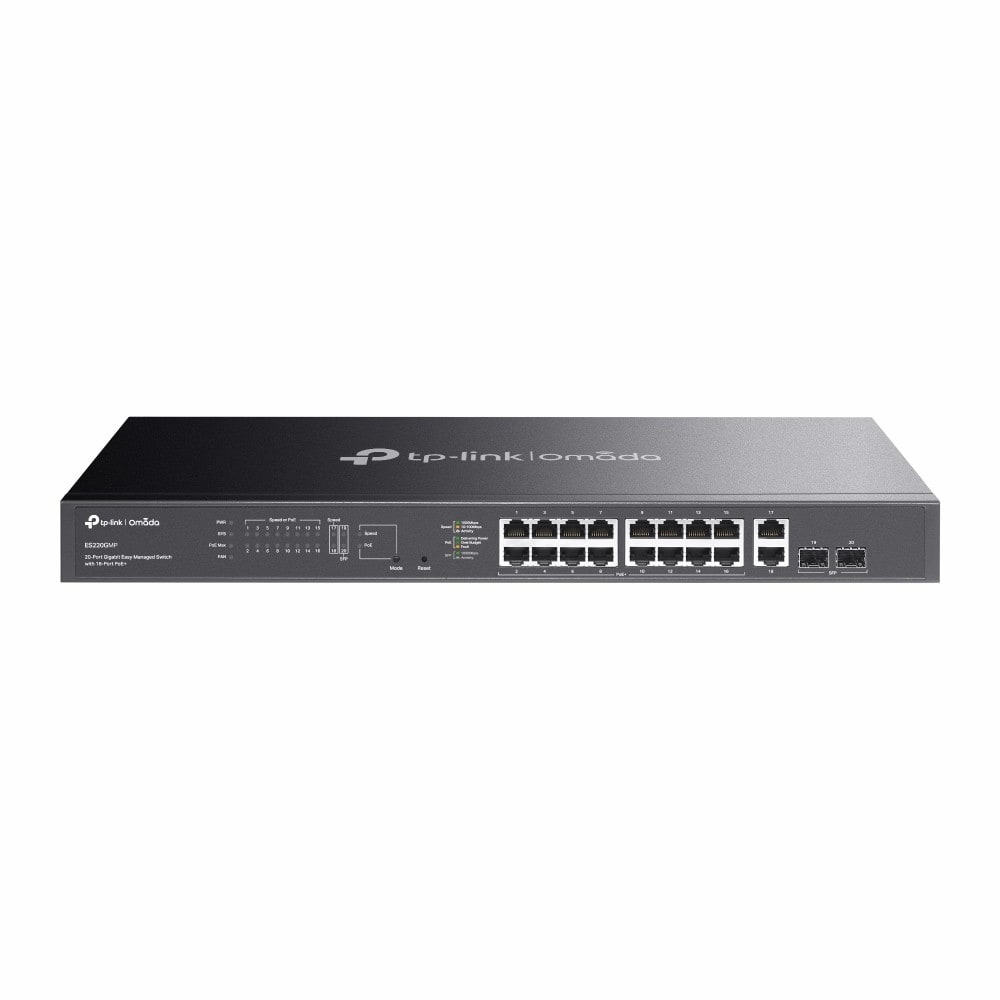 TP-LINK (OMADA) - ODDES220GMP SWITCH OMADA 20-PORT POE+