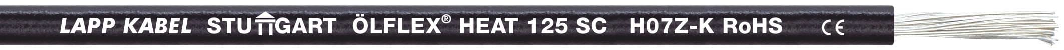 LAPP ITALIA SRL - LPP1241001 OLFLEX HEAT 125 SC 450/750V 1X25 BK