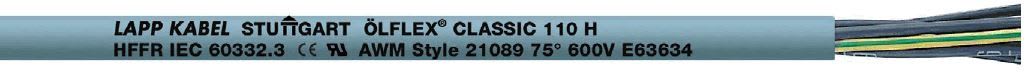 LAPP ITALIA SRL - LPP10019919 OLFLEX CLASSIC 110 H 9G0,75