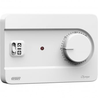 VEMER SPA - VEMVE757500 OLYMPO 230 BIANCO TERMOST. C/MANOPOLA