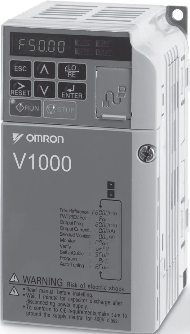 OMRON - OMRA1000FIV3010SELL INVERTER- FILTRO V1000 400 V 10 A LL
