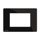 COMELIT GROUP SPA - COEONE/PB/BL3 PLACCA ABSOLUTE BLACK ONE COMP BTICINO L