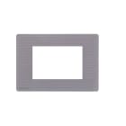 COMELIT GROUP SPA - COEONE/PG/BL4 PLACCA GRAFITE ONE BTICINO LIVING LIGHT