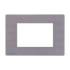 COMELIT GROUP SPA - COEONE/PG/VE3 PLACCA GRAFITE ONE COMP VIMAR EIKON E PL