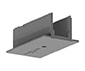 PERFORMANCE IN LIGHT - PRI310674 OTR RECESS COV FOR END FEED S-9001-R/6-W