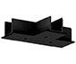PERFORMANCE IN LIGHT - PRI310690 OTR RECESS COVER T-FEED S-9013-R/6-B