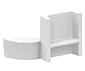 PERFORMANCE IN LIGHT - PRI310593 OTR IP40 CARTER ASYM ADAPT S-9209/IP40-W